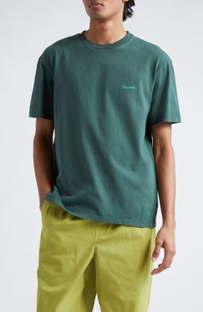 Palmes Cotton Logo T-Shirt in Dark Green at Nordstrom, Size X-Large