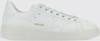 Golden Goose Sneakers basse Pure-Star in pelle di vitello liscia con punta tonda