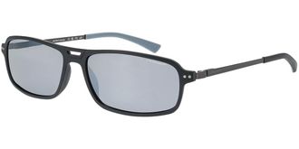 Jaguar 37631 Polarized 6100 Mens Sunglasses Black Size 58