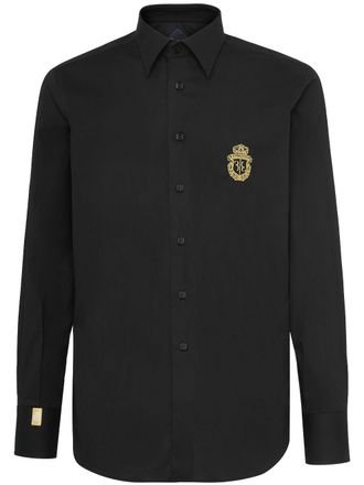 Billionaire Boys Club Camicia Gordon con ricamo - Nero