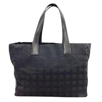 Chanel Pre-owned Tote Bags, female, Black, Size: ONE SIZE Pre-owned Vintage Nylon Tote Bag