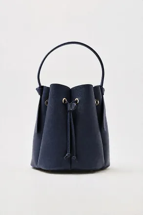 Melie Bianco Laguna Cinched Vegan Leather Bucket Bag