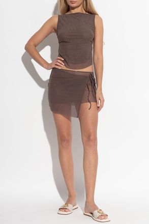 Bond-Eye Maeve Mini Skirt, Womens, Brown