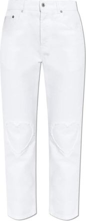 Moschino Donna, Jeans, Bianco, S, new