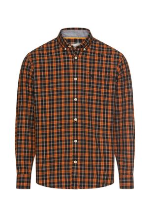 Camel Active Karohemd CAMEL ACTIVE, Damen, Gr. L, N-Gr, braun (cinnamon), Web, Obermaterial: 100% Baumwolle, kariert, regular fit taillenbedeckt, ohne Ausschnitt, 