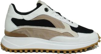 Van Bommel Schoenen, Dames, Veelkleurig, 37 EU, Leer, Noppi Sneaker