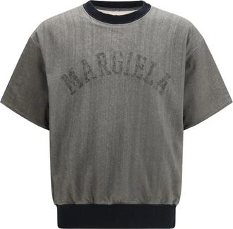 Maison Margiela T-shirts en polos Grijs - Heren - T-shirts - Grijs - S - Katoen - Tops