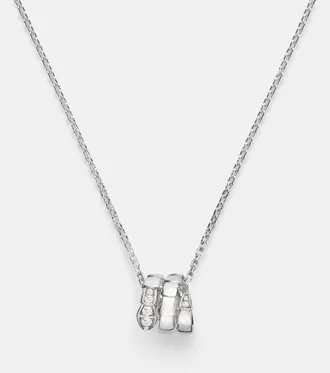 Bulgari Collar Serpenti Viper de oro blanco de 18 ct con diamantes