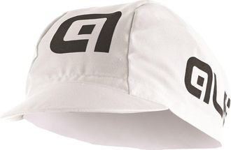 Alé Alé Cycling Unisex Cotton Summer Cycling Cap, White/Black, One Size