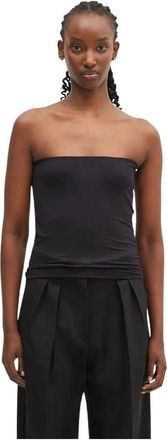 Sportmax Blouses - Dames - Tops zonder mouwen - Zwart - XS - Tops
