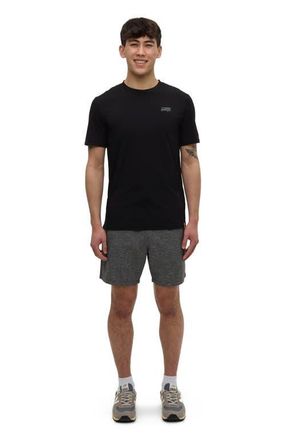 tentree Lake Tentree T-Shirt in Meteorite Black/lake Day at Nordstrom, Size Xx-Large
