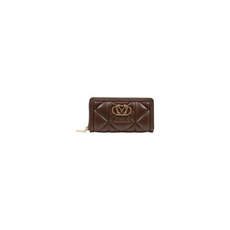 Love Moschino Cartera Acolchada con Cremallera - Accessories - Mujer - Marr&oacute;n - ONE SIZE