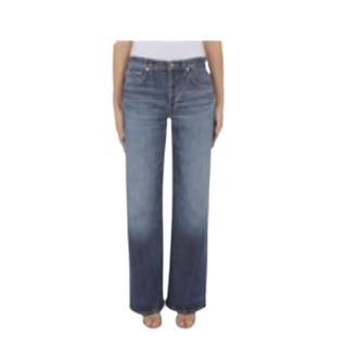 Dondup Jeans, Dames, Blauw, W30, Denim, Jacklyn Wijde Jeans