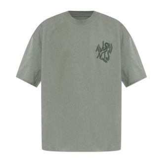 AllSaints Tops, Heren, Groen, XL, Katoen, Orlando T-Shirt