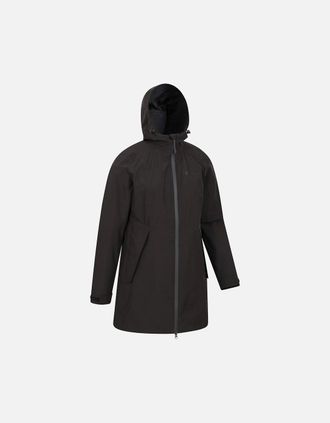 Mountain Warehouse Womens Mountain Warehouse Womens/Ladies Hilltop II Waterproof Jacket - Black - Size: 18