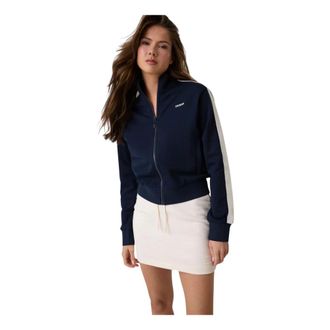 Guess Dames, Sweatshirts & Hoodies, Blauw, Maat: S