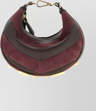 Fendi fendigraphy mini leather mini bag