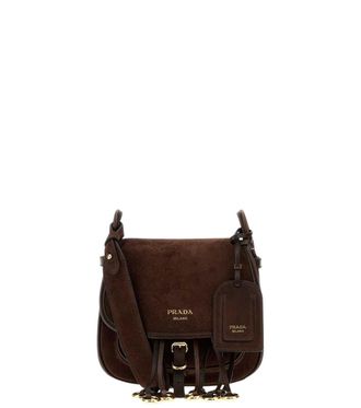 Prada Dark Brown Corsaire Mini Shoulder bag