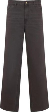 Carhartt Work in Progress Single Knee Pant - Heren - Wijde Broeken - Bruin - W29 - Katoen - Broeken