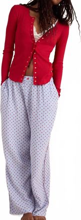 Free People Be Mine Pant In Blue