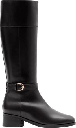 Parall&egrave;le Colby Rijlaars - Dames - Hoge Laarzen - Zwart - 37 EU - Leer - Schoenen
