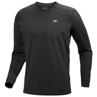 Arc'teryx Rho LT Crew Neck Kunstfaserunterw&auml;sche f&uuml;r Herren | schwarz