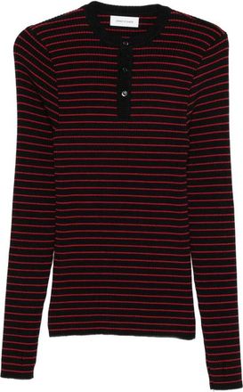 Ernest W. Baker Striped-knit Sweater