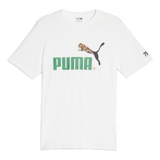 Puma Classics No.1 Logo T-Shirt White 622182-02
