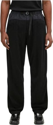 Undercover Rechte broek - Heren - Straight fit broeken - Zwart - M - Wol - Broeken