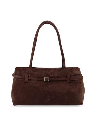 Manu Atelier Shoulder bag Le Cambon East West in suede