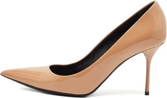 Tom Ford Pumps a punta in pelle verniciata - Toni neutri