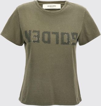 Golden Goose T-Shirt GOLDEN GOOSE Woman color Green