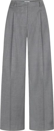 Dante6 Biaxa Pleated Broeken - Dames - Broeken - Grijs - Maat: M Viscose