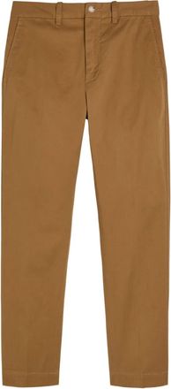 Polo Ralph Lauren button-fastening trousers - women - Fabric - 10 - Brown