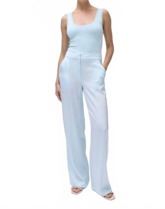 SIMKHAI Kyra Wide Leg Pant In Sky