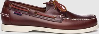 Sebago Moccasins Docksides Portland Waxed Woman Brown