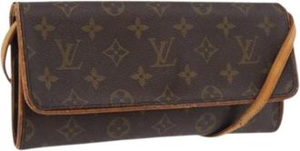 Louis Vuitton Pre-owned Clutches, female, Brown, Size: ONE SIZE Pre-owned Monogram Shoulder Bag