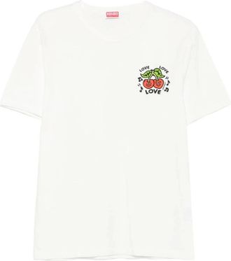Kenzo T-shirt - male - Kenzo - T-Shirts - White - XL - Tops