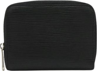Louis Vuitton Pre-owned Vintage Epi Coin Purse - Dames - Vintage Accessoires - Zwart - ONE Size - Leer - Vintage