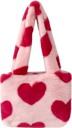 Generic Autumn and winter artificial wool bag girl cute shoulder bag