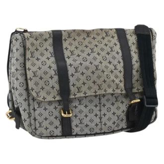 Louis Vuitton Pre-owned Cross Body Bags, female, Blue, Size: ONE SIZE Pre-owned Monogram Mini Canvas Shoulder Bag