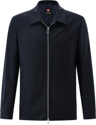 Club of Gents Olof Jacket - Heren - Zomerjassen - Blauw - L - Wol - Jassen