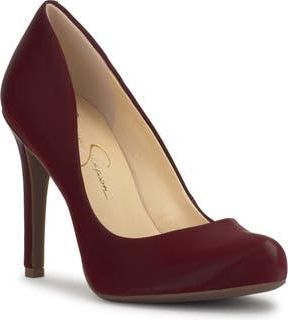 Jessica Simpson Cali Pump in Dark Cherry at Nordstrom Rack, Size 7.5