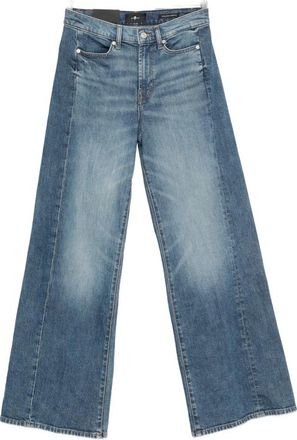 7 For All Mankind Lotta Tailorless Wide-leg Jeans