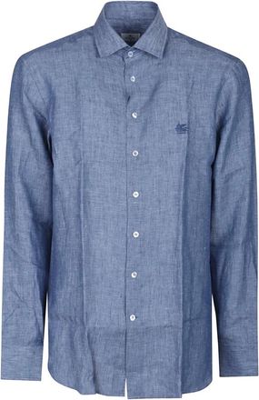 Etro Hombre, Camisas, Azul, Talla: 4XL