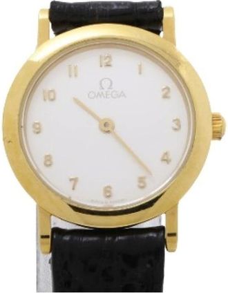 Omega Pre-owned Watches, female, Black, Size: ONE SIZE Pre-owned Vintage Watch