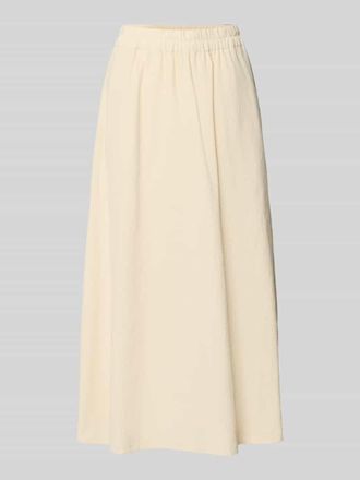 Soyaconcept Maxirock aus reiner Baumwolle Modell CISSIE in Sand, Gr&ouml;&szlig;e XXL