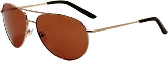 Nike Unisex 61 mm Gold Sunglasses