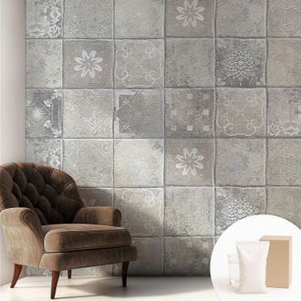 Tulup Carta Da Parati Facile Da Installare - Vlies Per Arredamento Interno - Per Pareti - Stile Moderno - Con Colla Gratuita Modelli Sottili 250x250 Cm