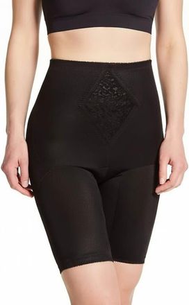 Rago Waistline Thigh Slimmer Tummy Control in Black at Nordstrom, Size 46